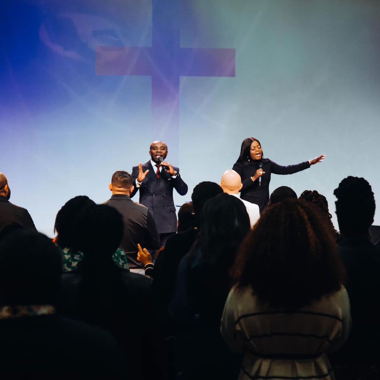 Congregation Worshiping